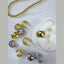 18K Gold Anti Tarnish Stud Clip-On Ear Cuff Conch Earring Pair Bulk