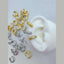 CZ Gold Anti Tarnish Stud Clip-On Ear Cuff Conch Earring Pair Bulk