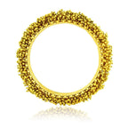 Cluster Antique 22K Gold Plated Bangle Set Of 2 (Pair) For Women Bulk