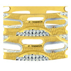 Wedding Designer 22K Gold Silver Metal Chuda Kada Bangle Set Of 2 Bulk