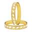 Wedding Designer 22K Gold Silver Metal Chuda Kada Bangle Set Of 2 Bulk