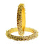 Cluster Pearls Antique 22K Gold Plated Bangle Set Of 2 (Pair) Bulk