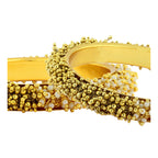 Cluster Pearls Antique 22K Gold Plated Bangle Set Of 2 (Pair) Bulk