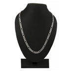 316L Stainless Steel Silver Classic Figaro Curb Chain 20" Bulk