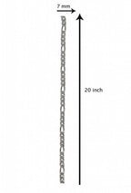 Silver Stainless Steel Chain Necklace For Men Bulk