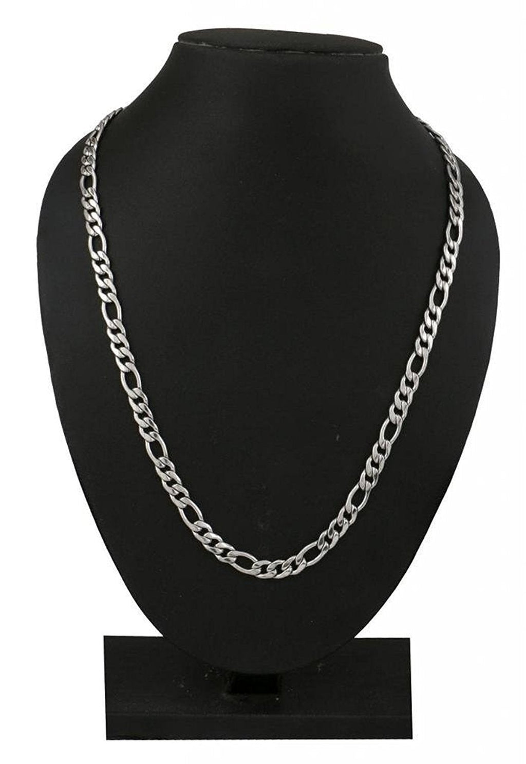 Silver Stainless Steel Chain Necklace For Men Bulk