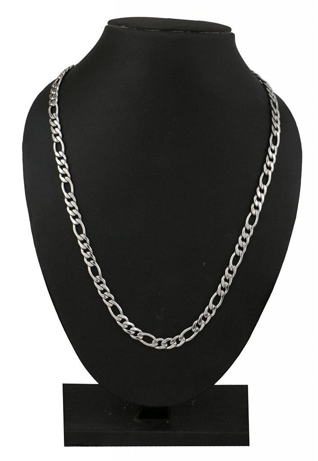 Silver Stainless Steel Chain Necklace For Men Bulk
