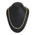 3D Traditional 22K Gold Plated 25" Chain For Women Bulk