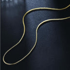 Slim Box 18K Gold Daily Wear 19" Necklace Chain For Men Bulk