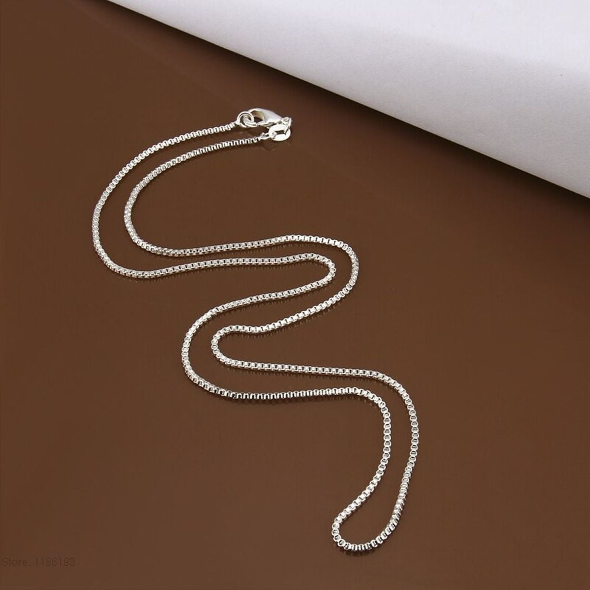 Silver CZ Initial Alphabet Letter A Necklace Pendant Chain Bulk