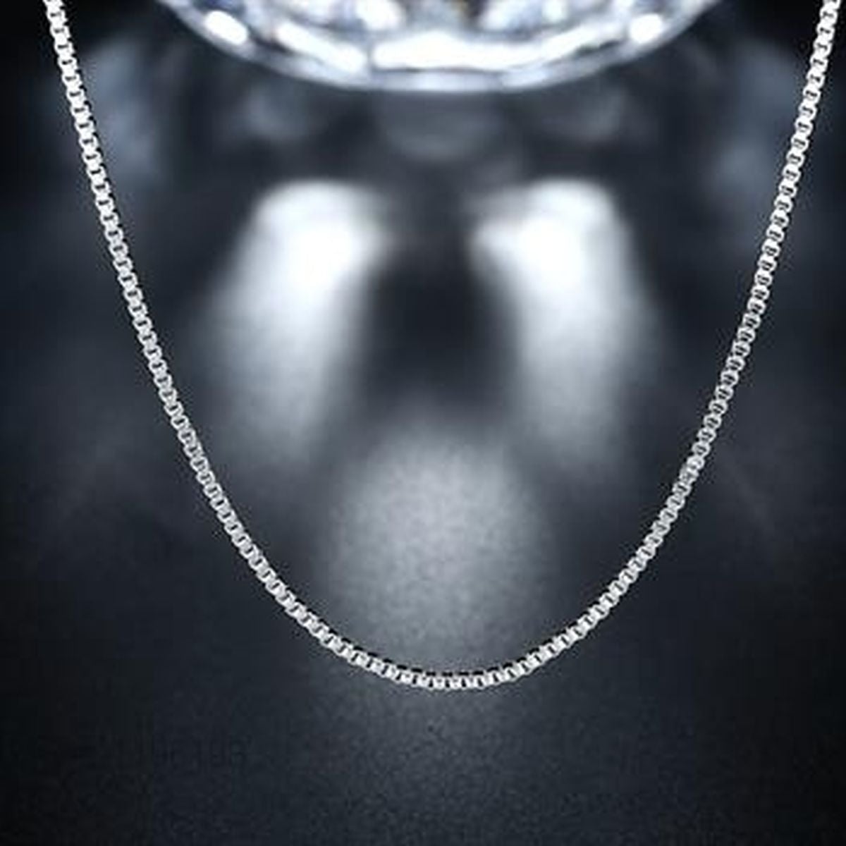 Silver CZ Initial Alphabet Letter A Necklace Pendant Chain Bulk