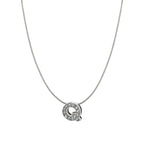 Silver CZ Initial Alphabet Letter A Necklace Pendant Chain Bulk