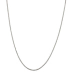 Slim Box Silver Copper Necklace Chain For Women Bulk