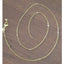 Slim Link Copper 18K Gold Chain Necklace For Women "18 Bulk