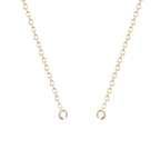 Slim Link Gold Copper Necklace Chain For Women Bulk