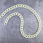 Off White Polymer Mask Chain For Women Bulk