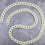 Off White Polymer Mask Chain For Women Bulk
