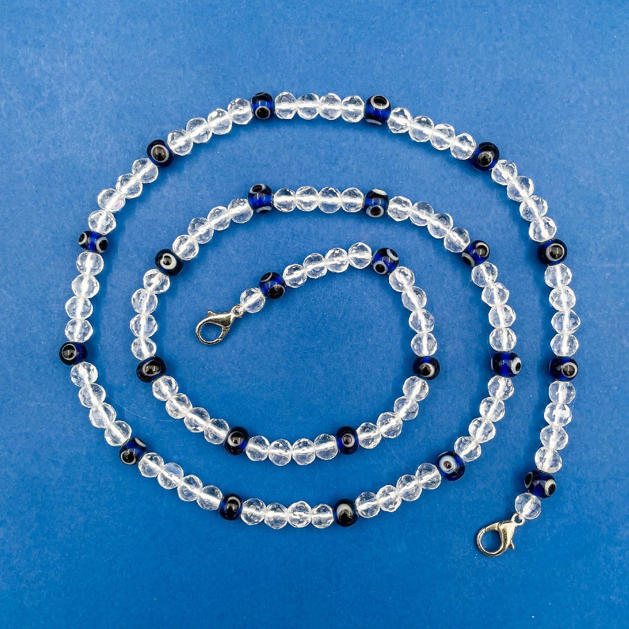 Transparent White Black Beads Mask Chain For Women Bulk