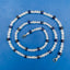 Transparent White Black Beads Mask Chain For Women Bulk