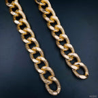 Aluminium Size 22 Mm Width 1 Meter Chain Women Unisex Bulk