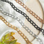 Aluminium Size 12 Mm Width 1 Meter Chain Women Unisex Bulk