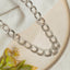 Aluminium Size 16 Mm Width 1 Meter Necklace Chain Women Men Bulk