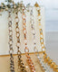 Iron Oval Size 6 Mm 100G Chain Women Unisex Bulk