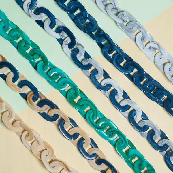Acrylic Bag Multiuse Size 40 Mm 1 Meter Chain Women Unisex Bulk Main image