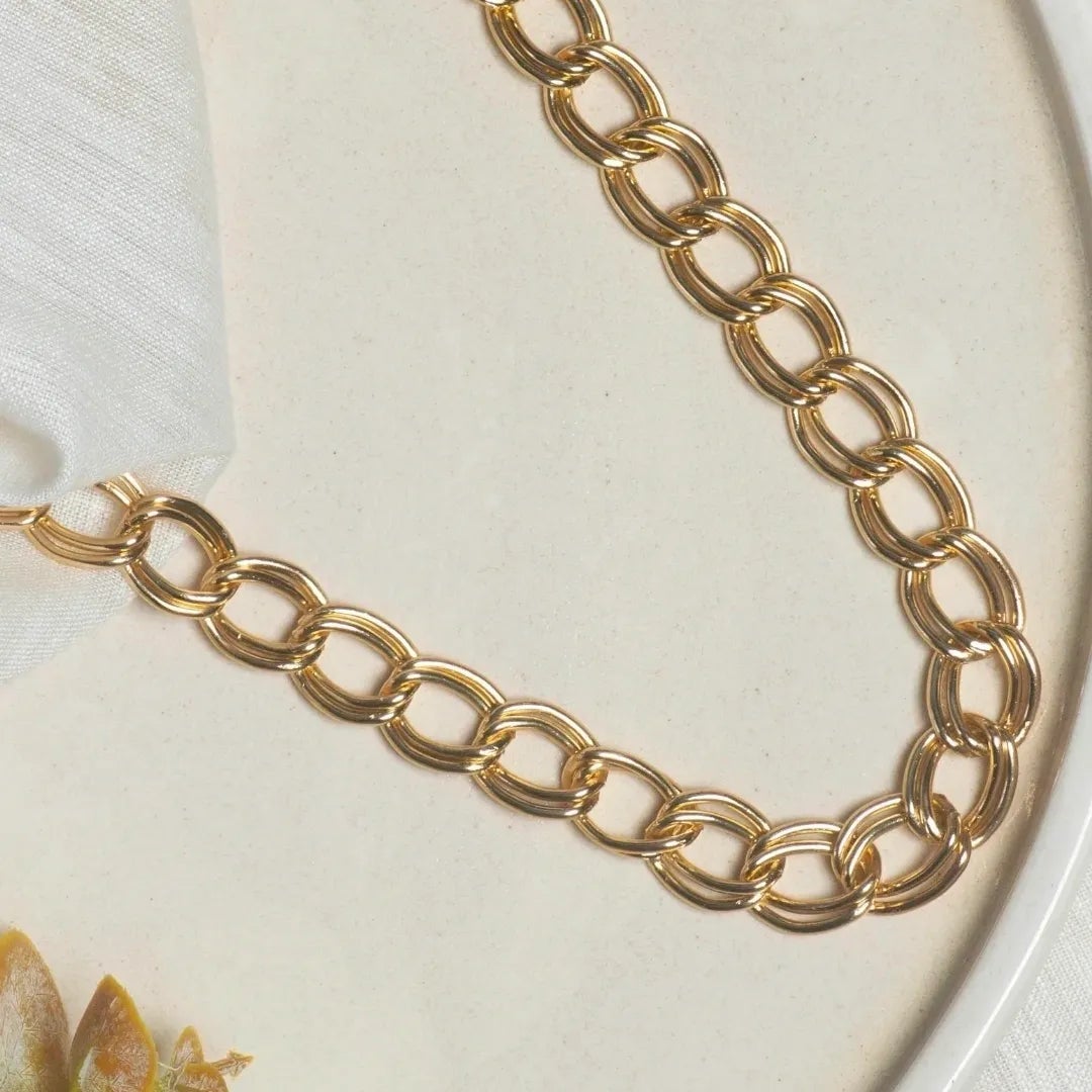 Aluminium Size 10 Mm Width 1 Meter Chain Women Men Bulk
