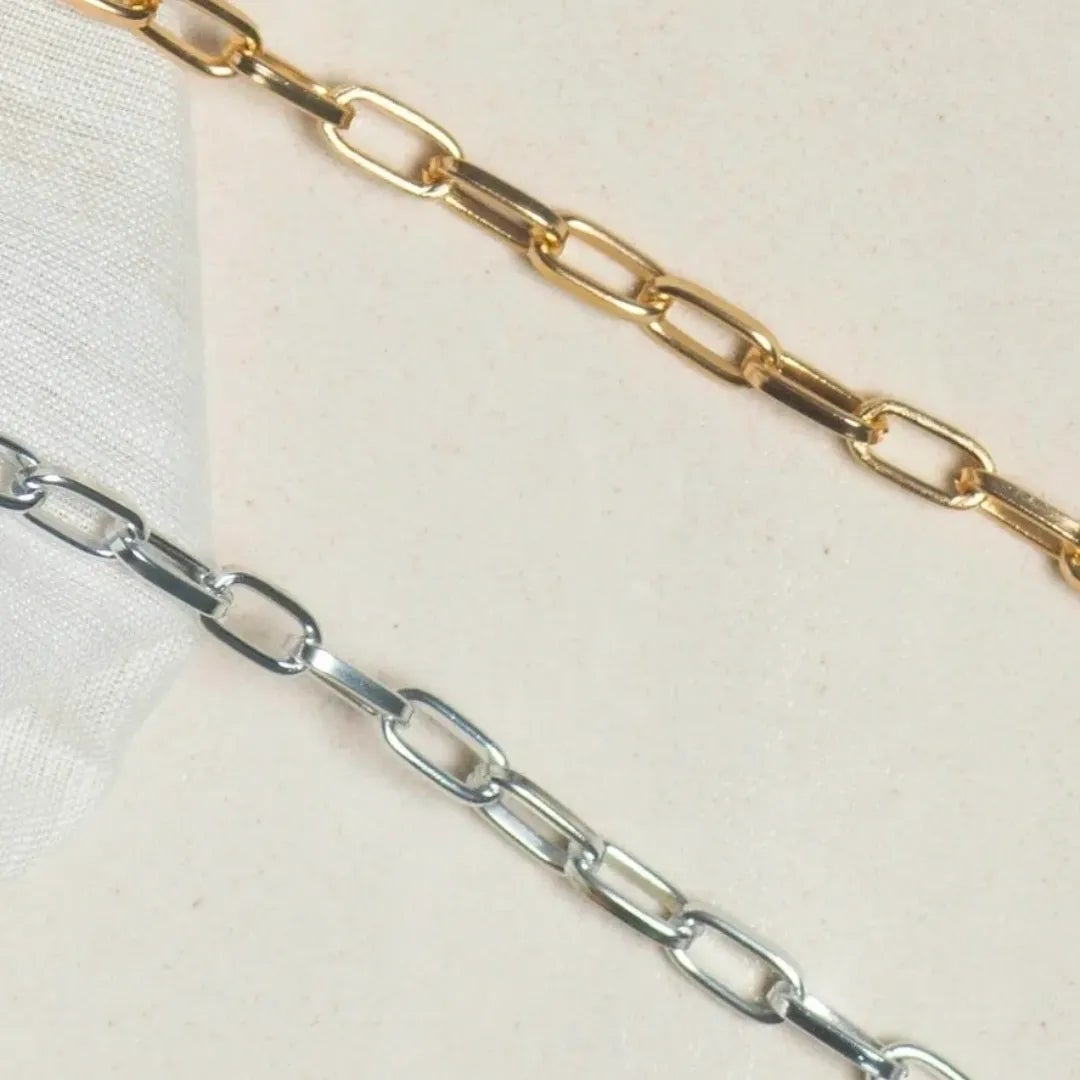 Aluminium Size 6 Mm Width 1 Meter Chain Women Men Bulk