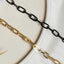 Aluminium Size 5 Mm Width 1 Meter Chain Women Unisex Bulk