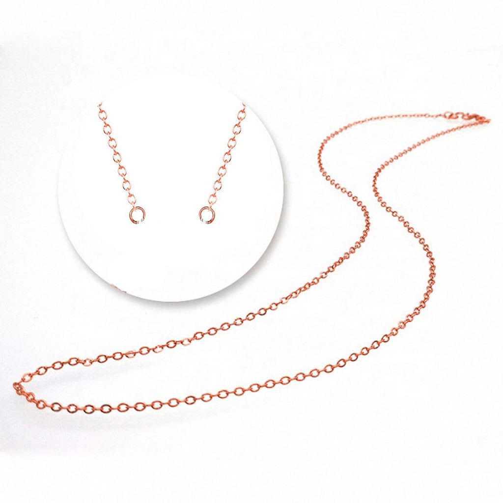 Copper Rose Gold Link Chain For Women Bulk