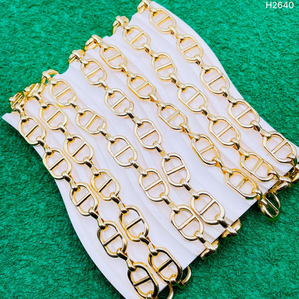 Cd Classic Chunky 18K Gold Anti Tarnish Chain 1 Metre Bulk Main image