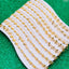 Oval Criss Cross T O Links 18K Gold Anti Tarnish Chain 1 Metre Bulk