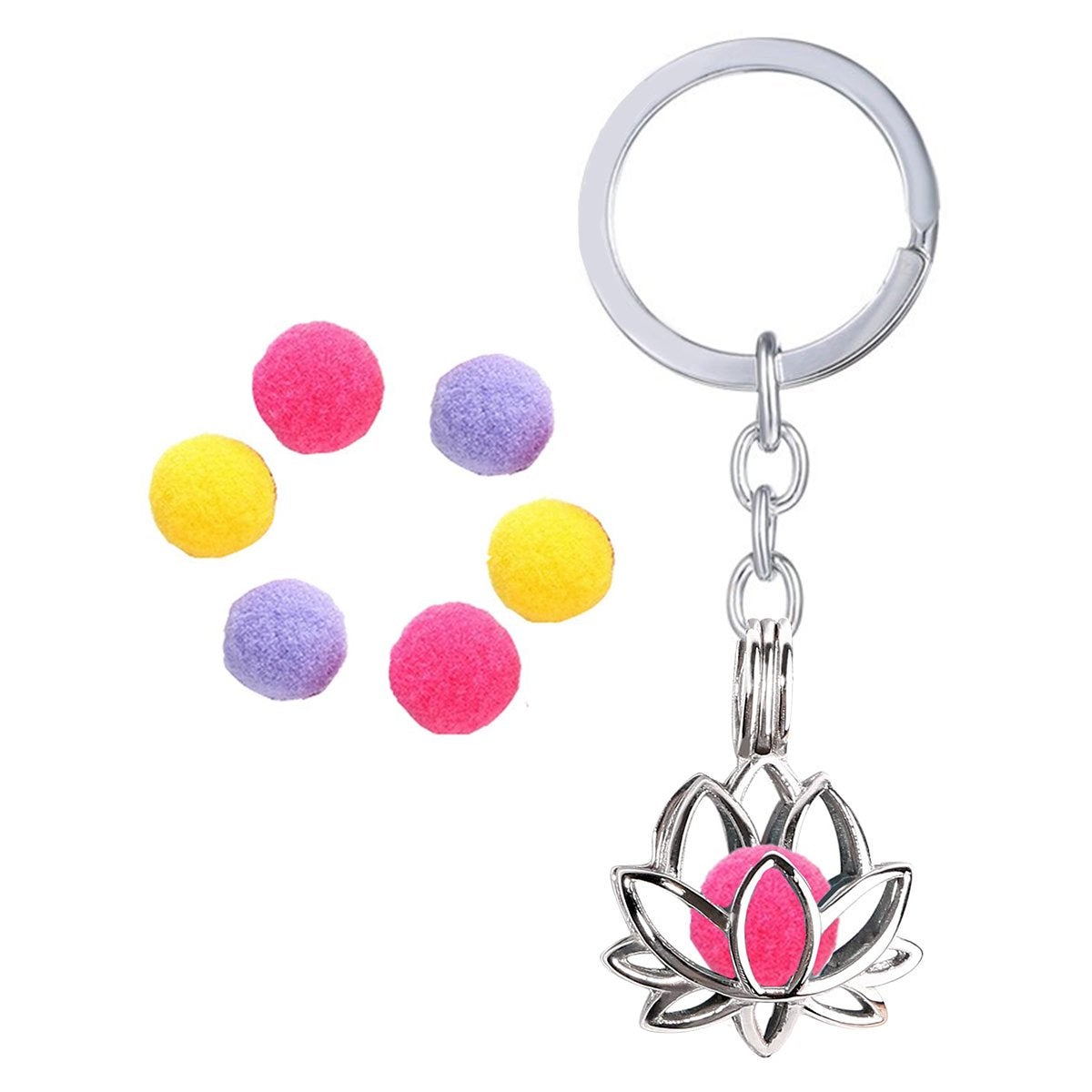 Lotus Flower Aromatherapy Essential Oil Perfume Diffuser Hollow Cage Main image