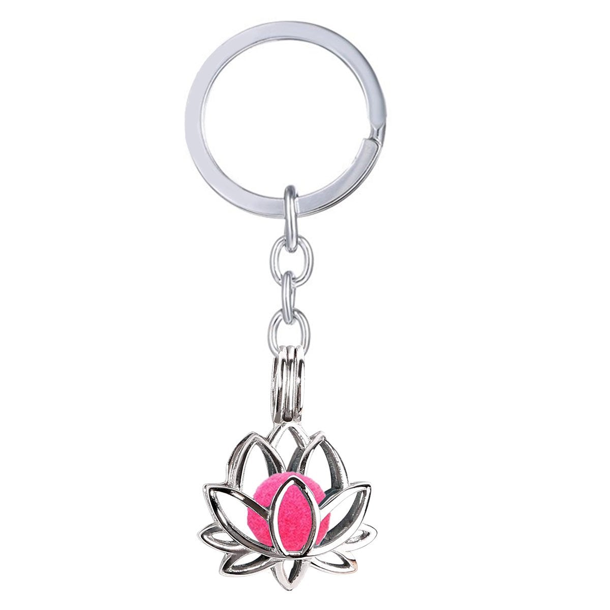 Lotus Flower Aromatherapy Essential Oil Perfume Diffuser Hollow Cage Secondary image