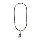 Traditional Designer Black Beads CZ Gold Necklace Mangalsutra Bulk