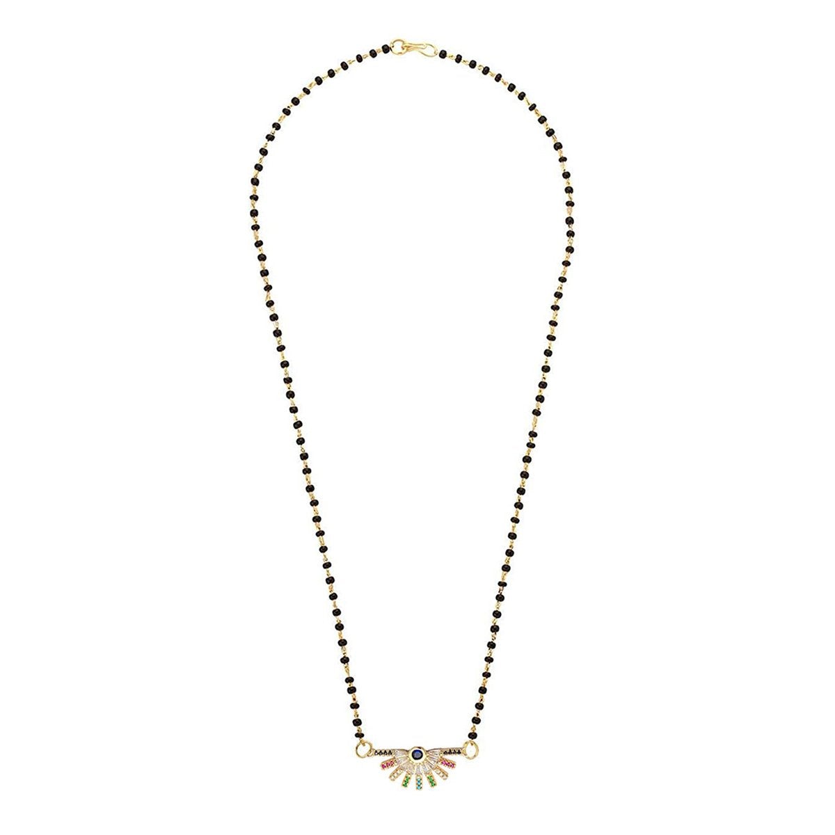 Delicate Rainbow Gold Ball Slider Expandable Mangalsutra Chain Bulk