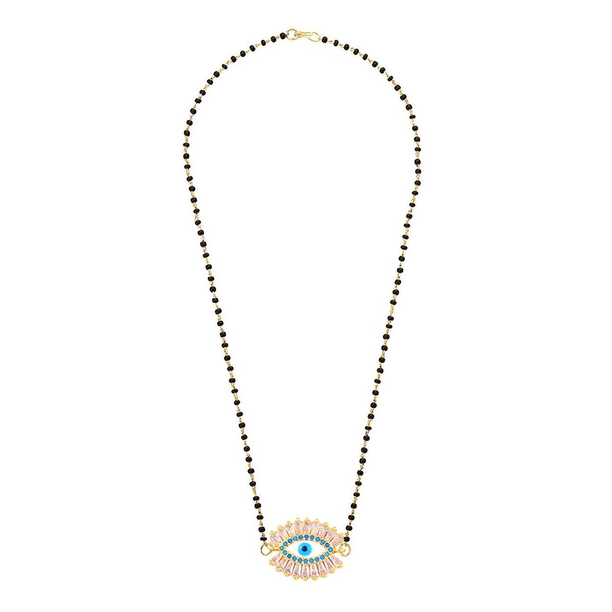 Turkish Blue Evil Eye Good Luck CZ Slider Expandable Bracelet Bulk