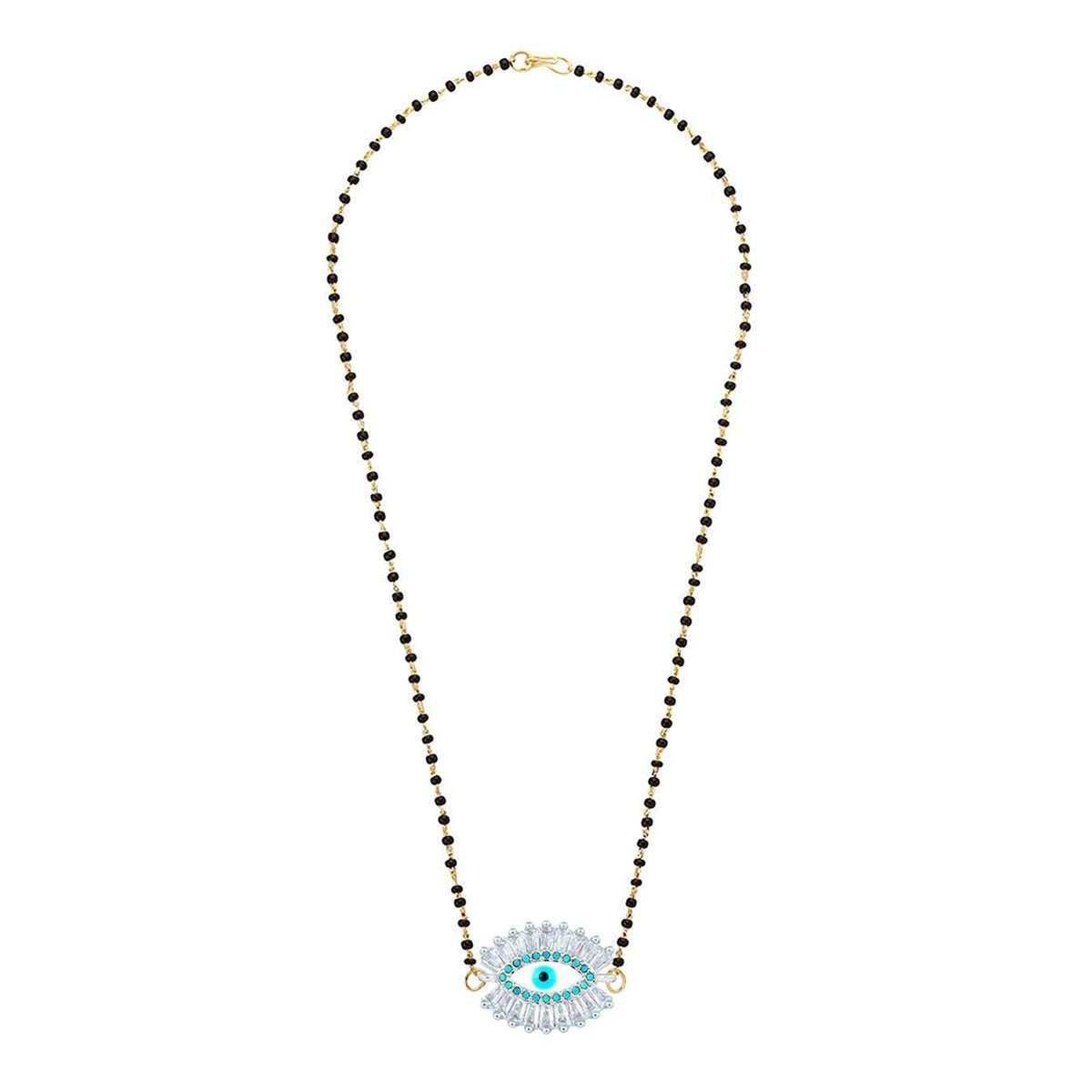 Turkish Blue Evil Eye Good Luck CZ Slider Expandable Bracelet Bulk