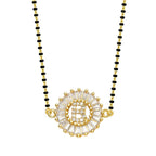 Customised Alphabet Initial Letters Baguette CZ Gold Mangalsutra Bulk
