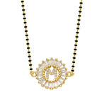 Customised Alphabet Initial Letters Baguette CZ Gold Mangalsutra Bulk