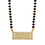 Mom Mothers Day Ma Love Zircon CZ 22K Gold Plated Mangalsutra Bulk