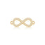 Infinity Gold Cubic Zirconia American Diamond Centre Pcs Women Bulk