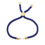 Blue Gold Thread Extender Accessory Diy 9" Bracelet Girls Bulk