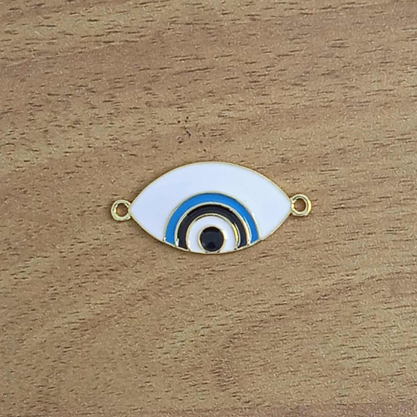 Evil Eye Nazariya White Gold American Diamond Charm Centre Pcs Bulk Secondary image