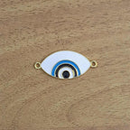 Evil Eye Nazariya White Gold American Diamond Charm Centre Pcs Bulk