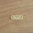 Mom Gold Cubic Zirconia American Diamond Centre Pcs For Women Bulk