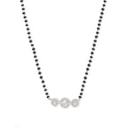 Copper Solitaires CZ Beads Black Gold Neck Mangalsutra Bulk