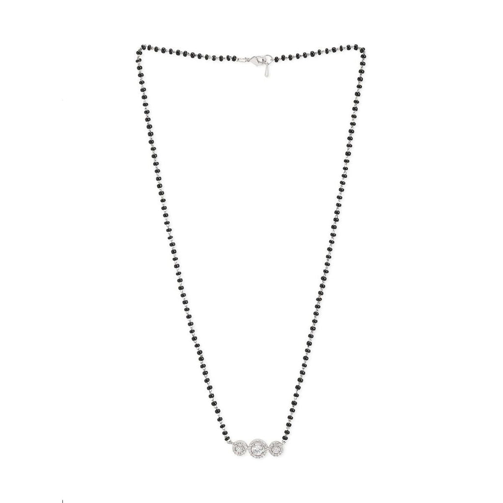 Copper Solitaires CZ Beads Black Gold Neck Mangalsutra Bulk